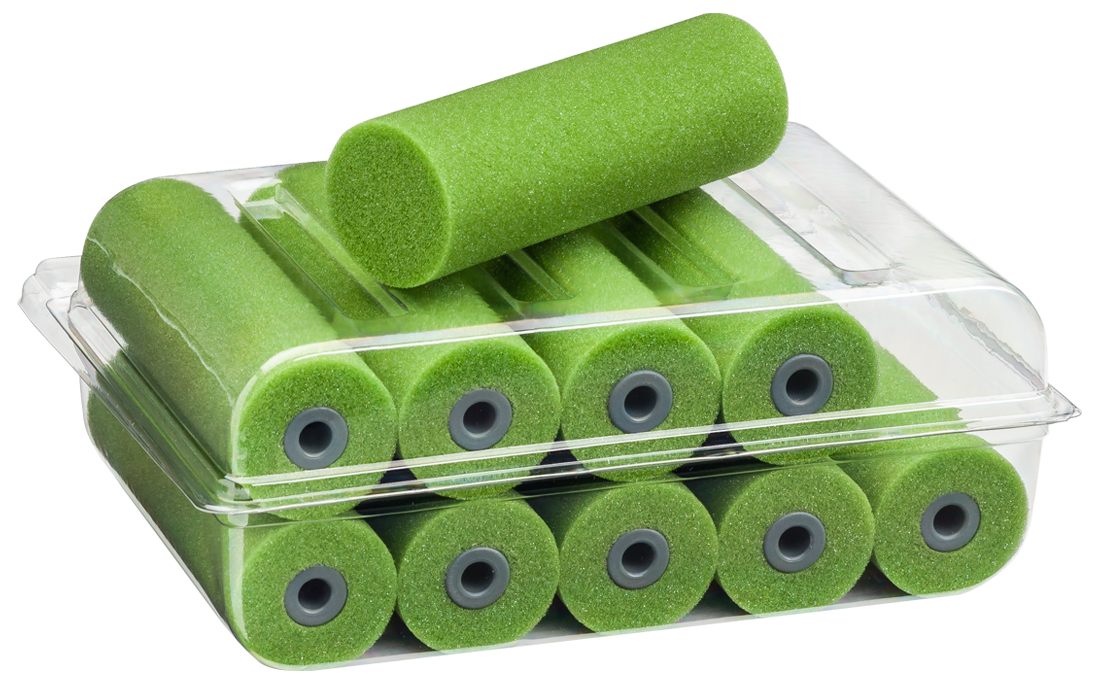 Colorus Lacquer Foam Rollers superfine PLUS KØ15 bifacciale dritto 5 cm