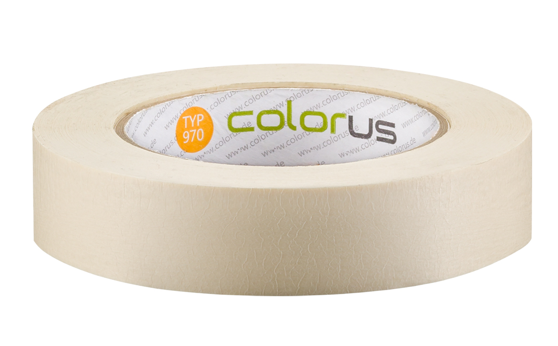 Nastro adesivo Colorus Fine Crepe PLUS 90° 50m 25mm