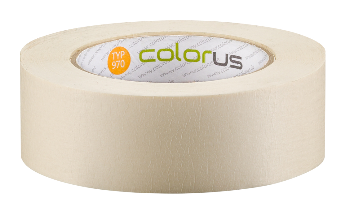 Nastro adesivo Colorus Fine Crepe PLUS 90° 50m 38mm