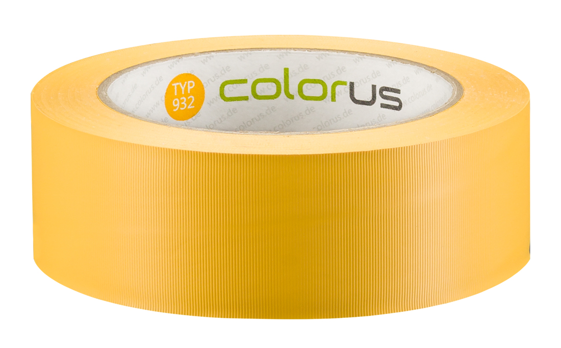 Colorus Fettling Tape CLASSIC giallo scanalato a croce 60° 33m 38mm