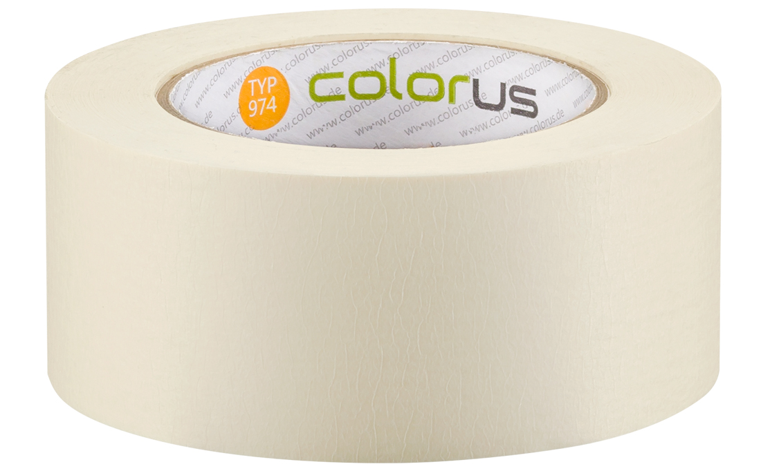 Colorus crêpe fin CLASSIC ruban adhésif 60° 50m